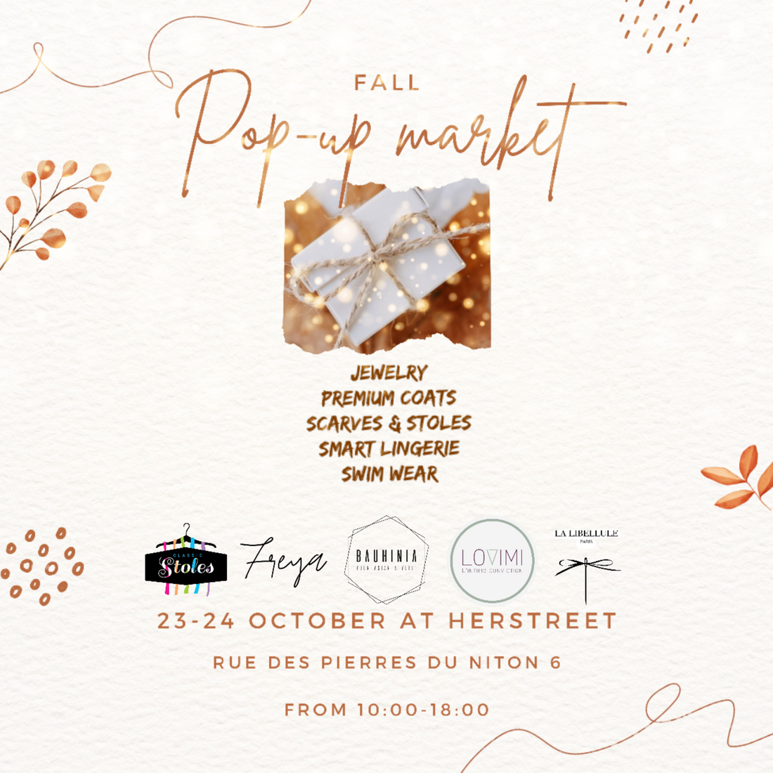 HERSTREET FALL POP-UP MARKET